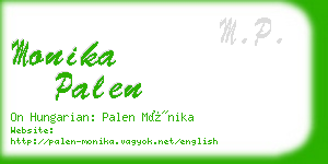 monika palen business card
